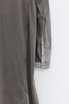 BORIS BIDJAN SABERI Midi Shirt SS22 SHIRT2 F1505F+F035 Charcoal Grey